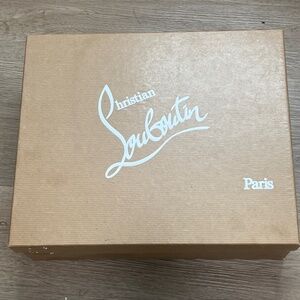 Christian Louboutin  lady peep sling size 38